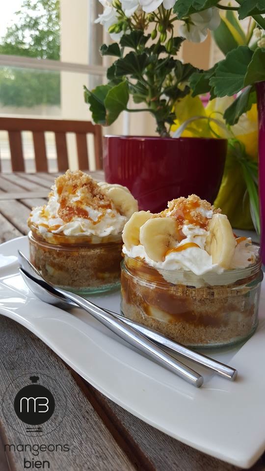 So British So Yummy Verrines De Banoffee Pie